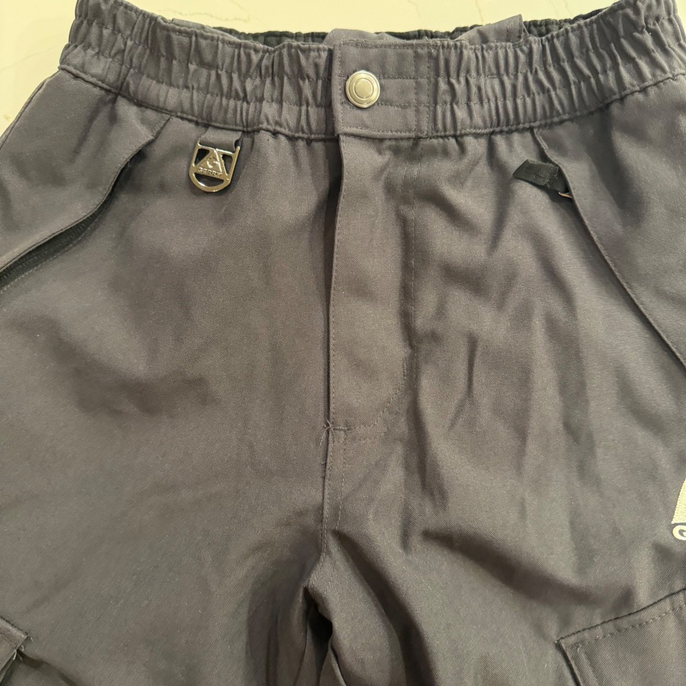Gerry Snow Pants Boys Size 10-12 Black Insulated Waterproof Ski Snowboard - Picture 3 of 5